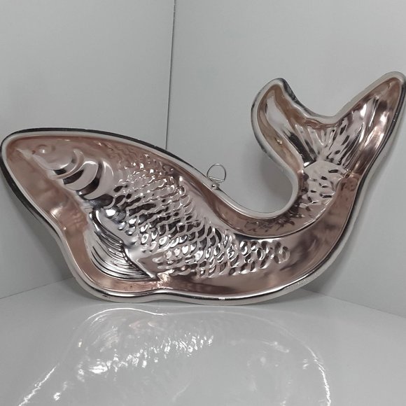 Koi Fish Wall Hanging/Cake Pan/Jello Mold Vintage - Picture 2 of 3
